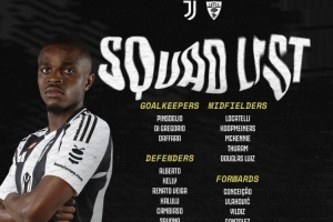 2025电竞世界杯-尤文对莱切名单：孔塞桑、穆阿尼、DV9在列，加蒂、姆班古拉缺席